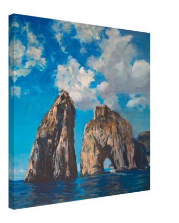 Kissing Arch | Canvas Print 