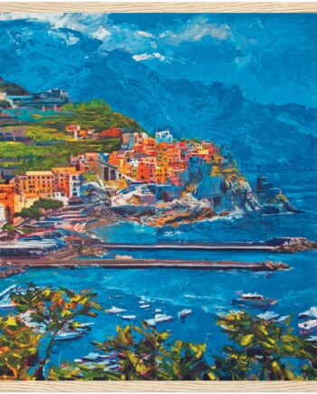 Amalfi Coast | Museum-Quality Matte Paper Wooden Framed Poster