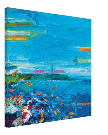 Aquamarine | Canvas Print