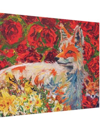Mama Fox | Canvas Print