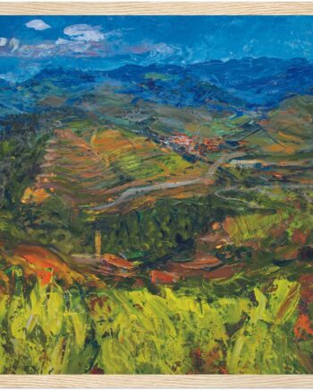 Cami Vell de Porrera | Premium Matte Paper Wooden Framed Poster